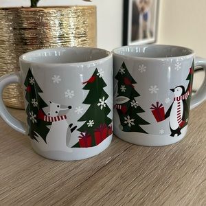 Christmas cappuccino cups. Brand new